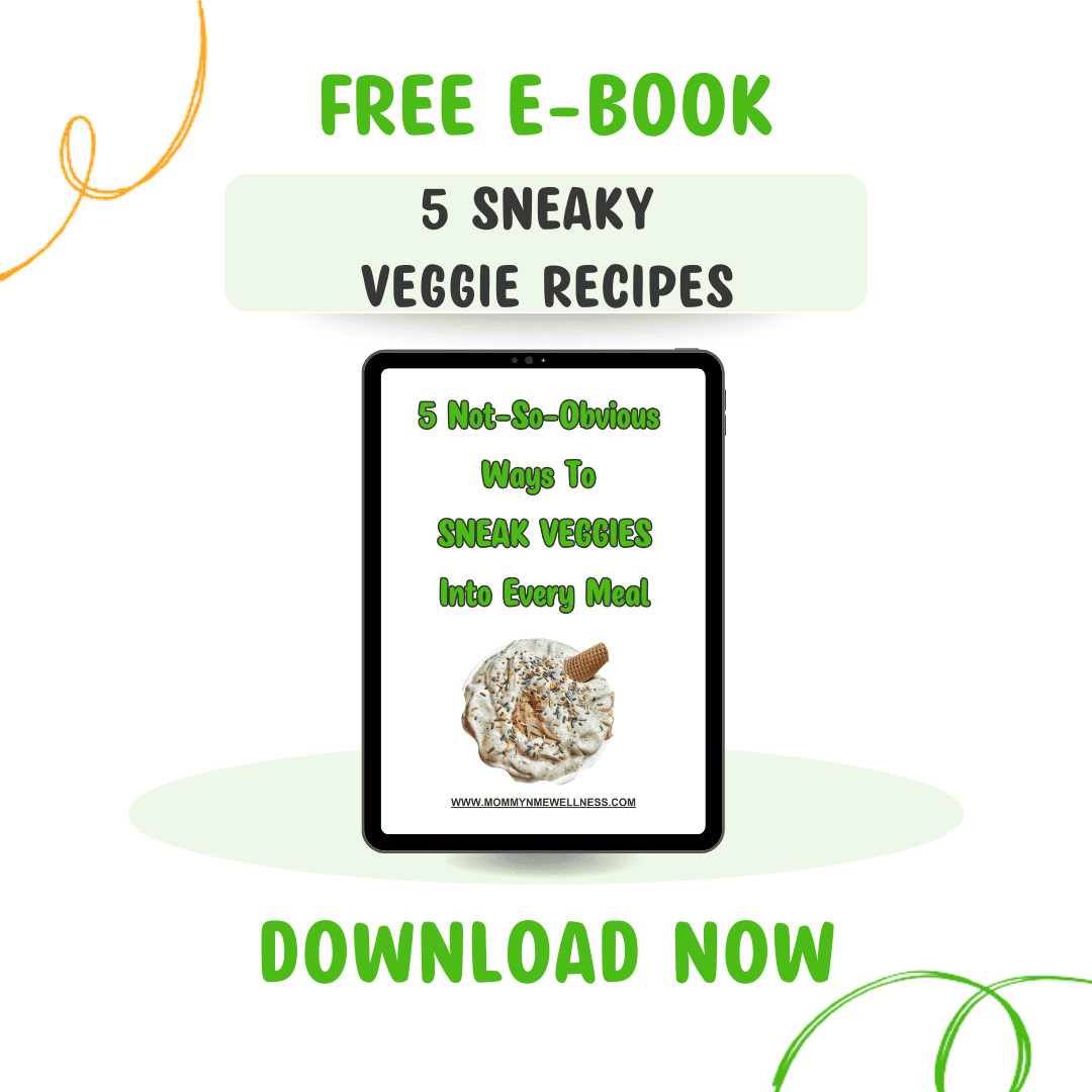 Free Recipe guide - Sneaky Veggies